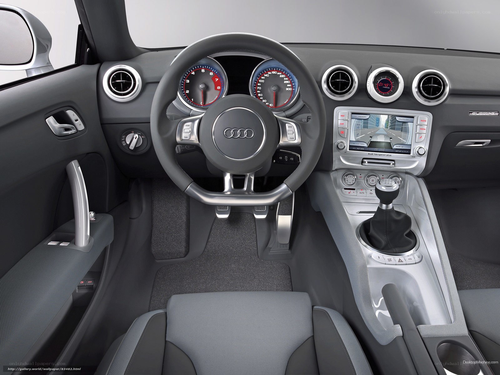 Audi TT interior dashboard