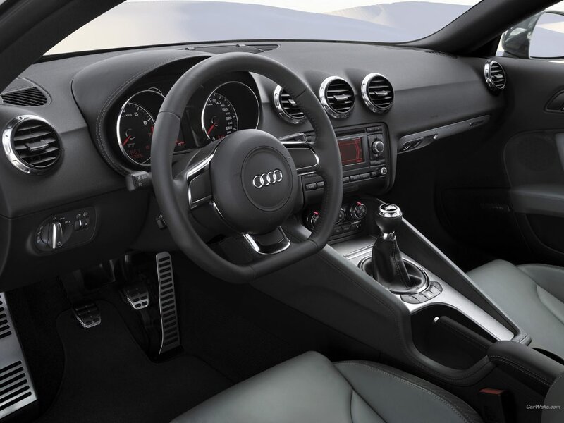 Audi TT interior dashboard