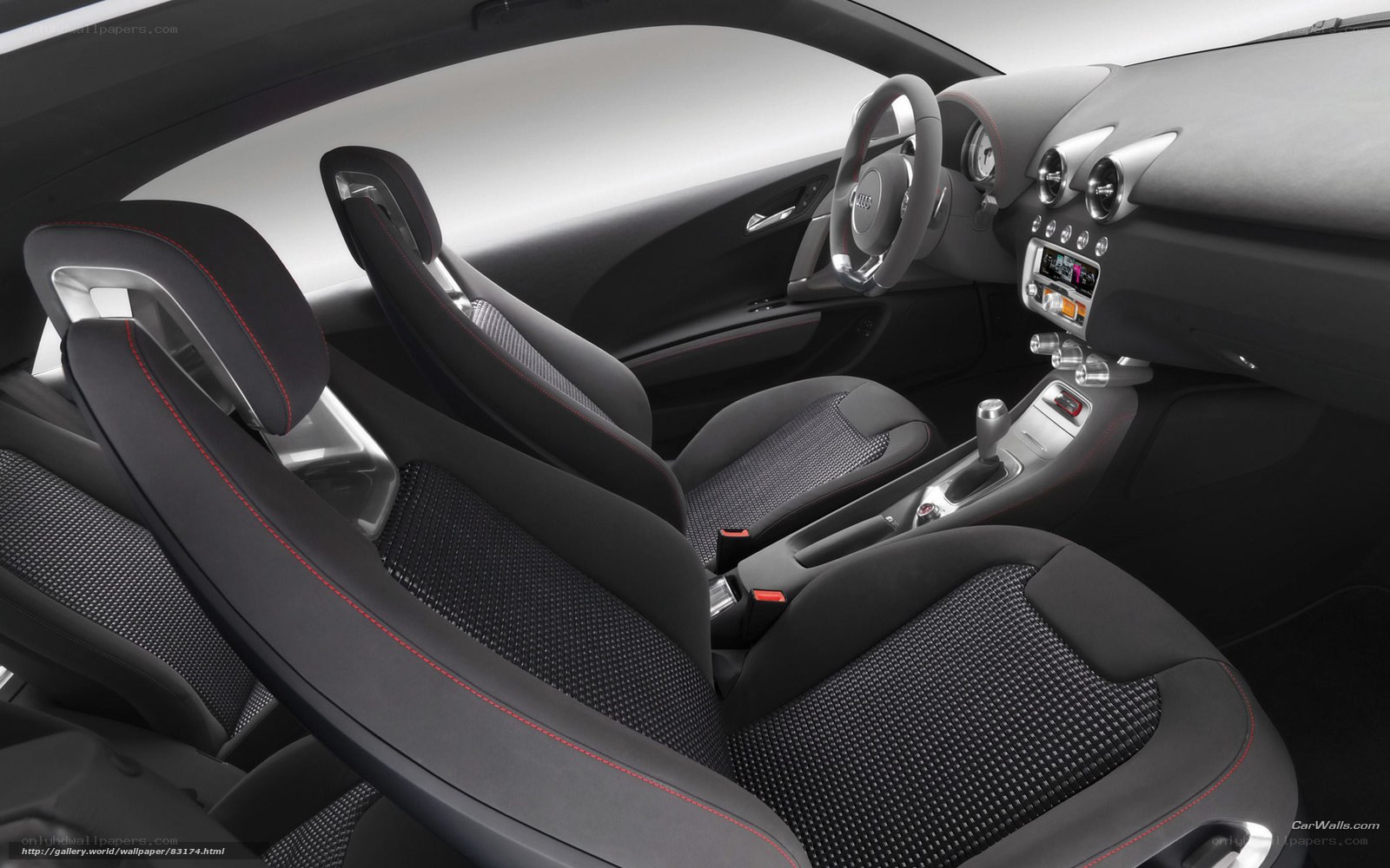 Audi TT interior view