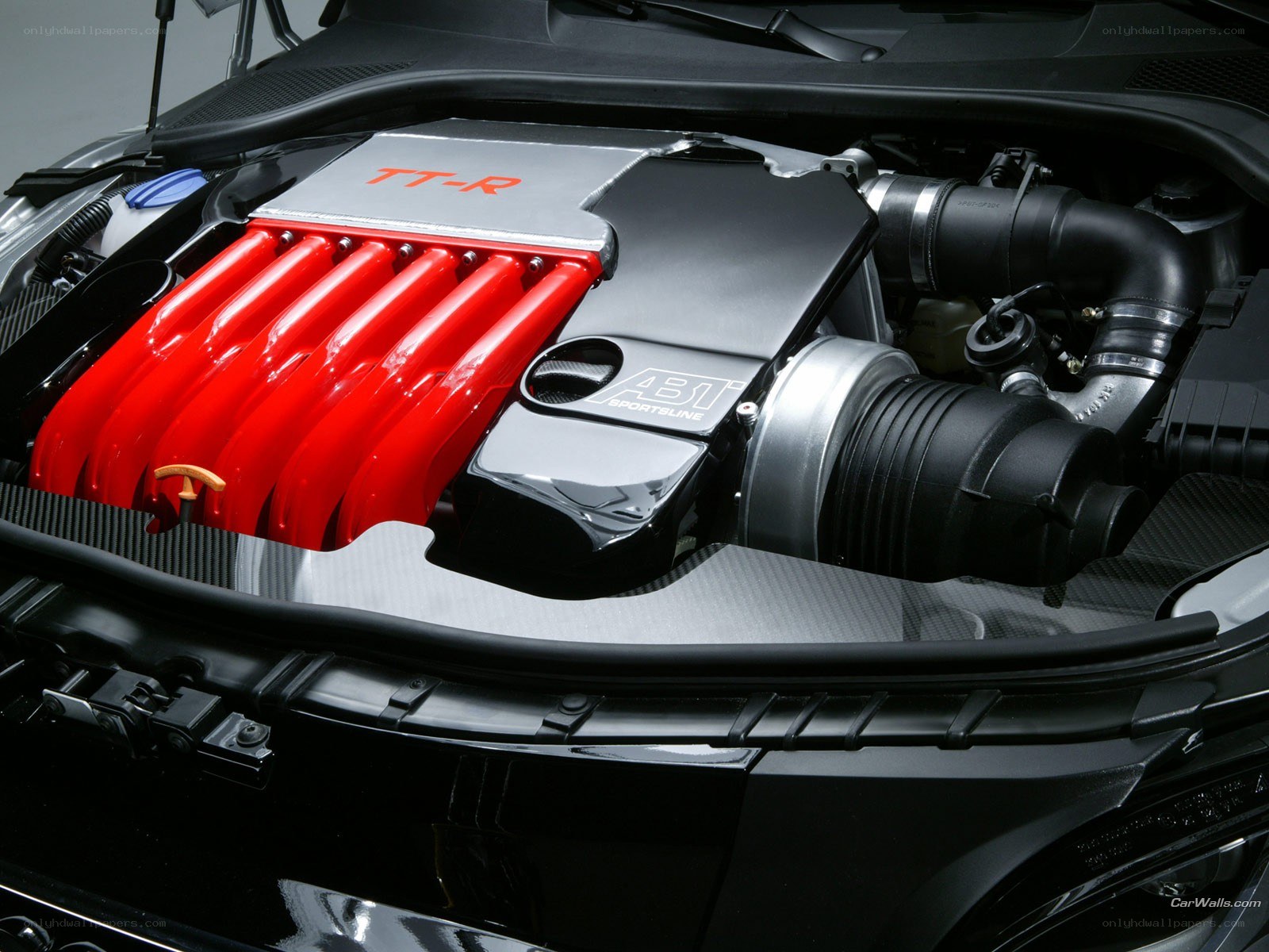 Audi TT-R engine bay