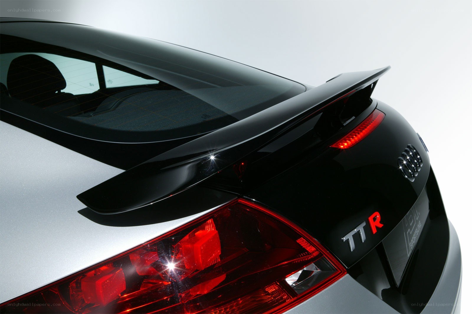 Audi TT-R rear spoiler