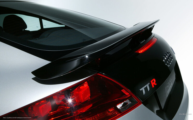 Audi TT-R rear view