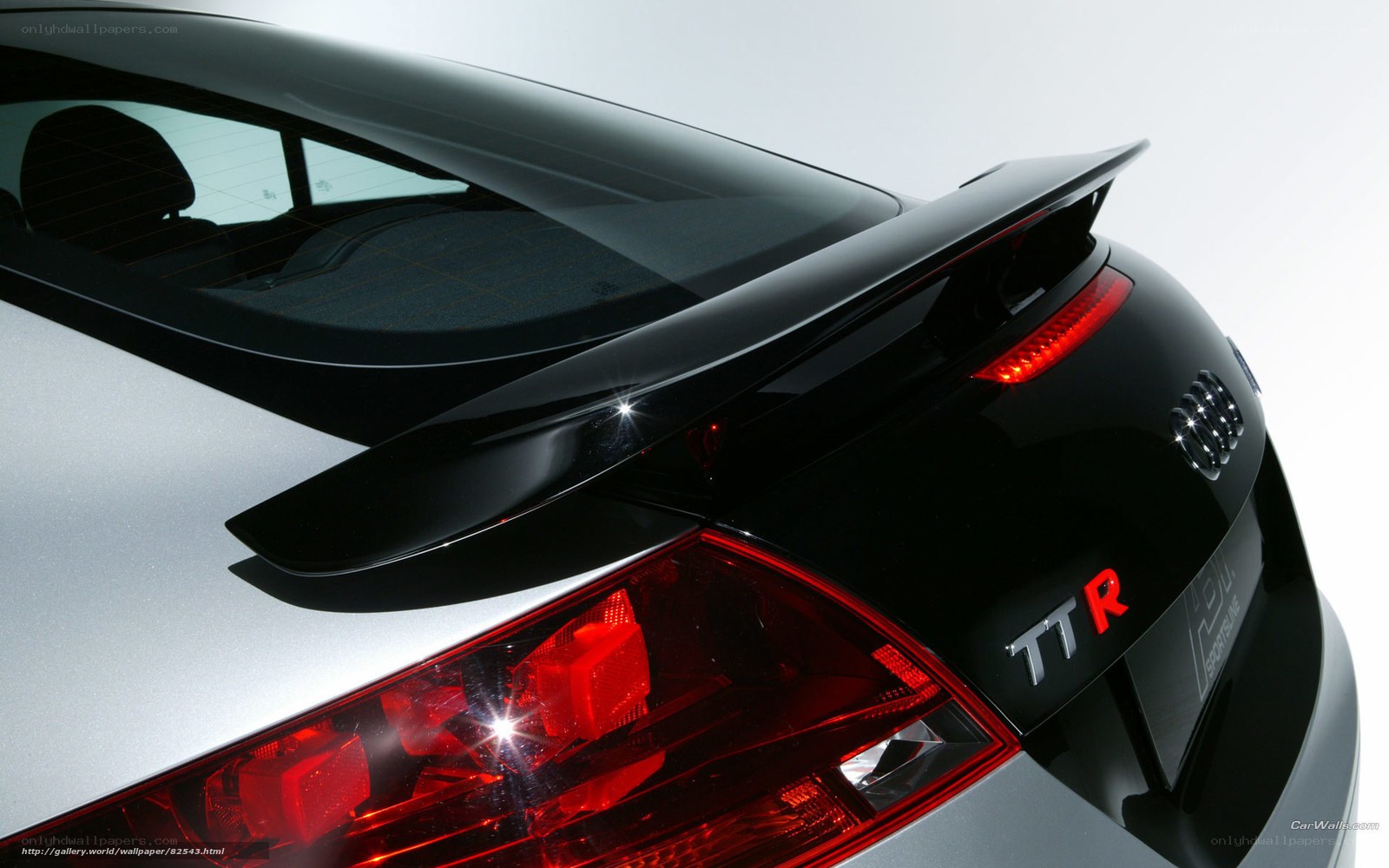 Audi TT-R rear view