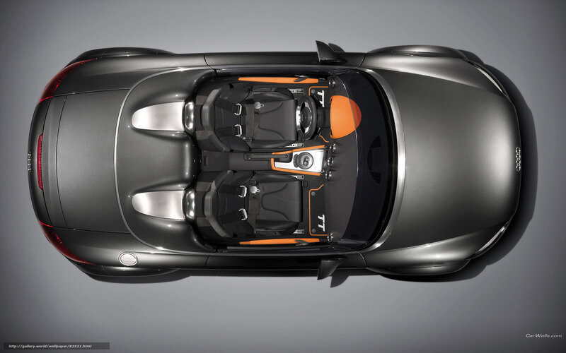 Audi TT Roadster overhead view