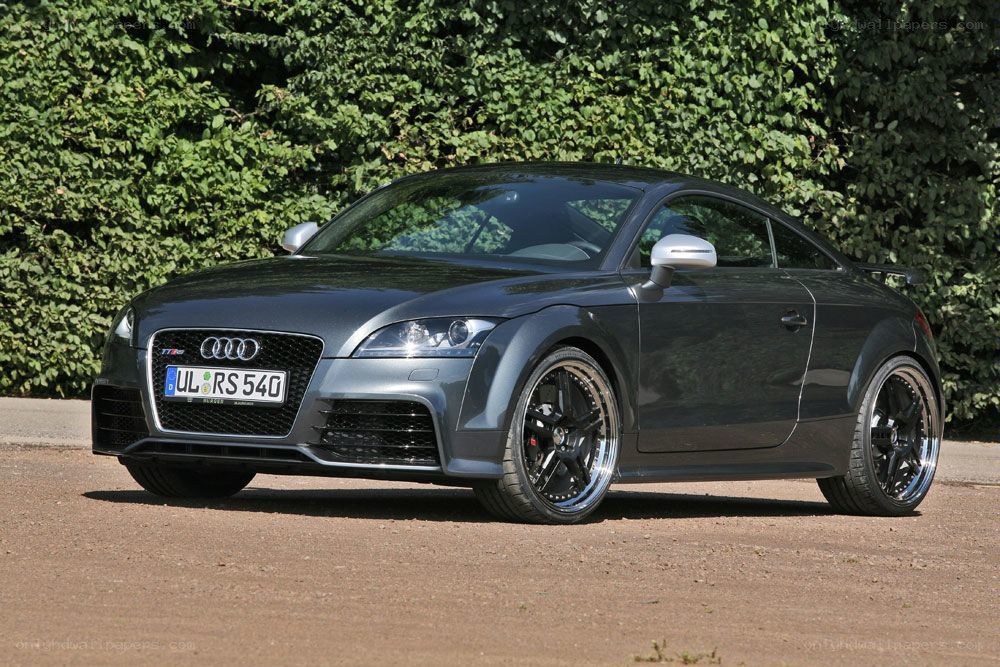 Audi TT RS in dark gray