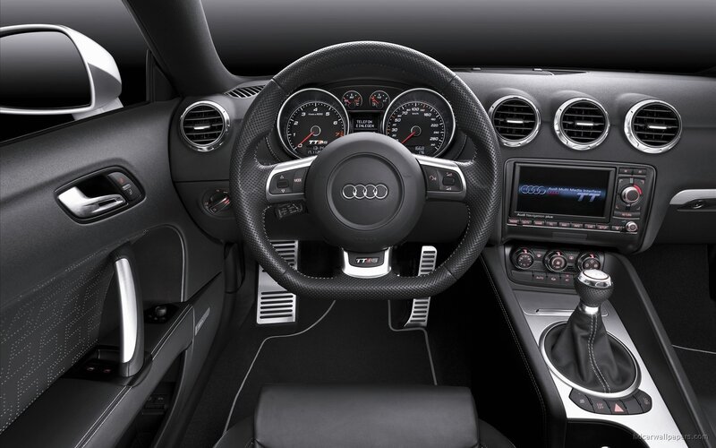 Audi TT RS interior dashboard