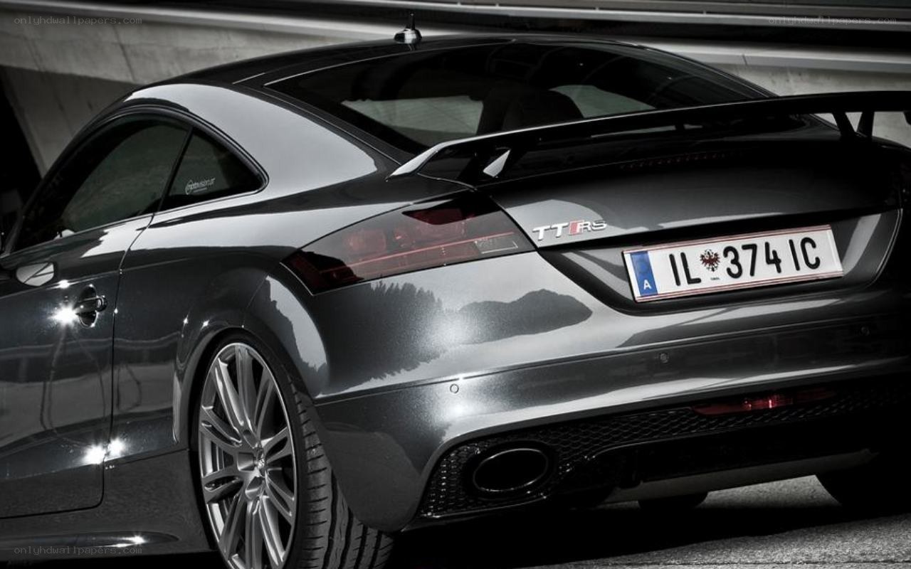 Audi TT RS rear view