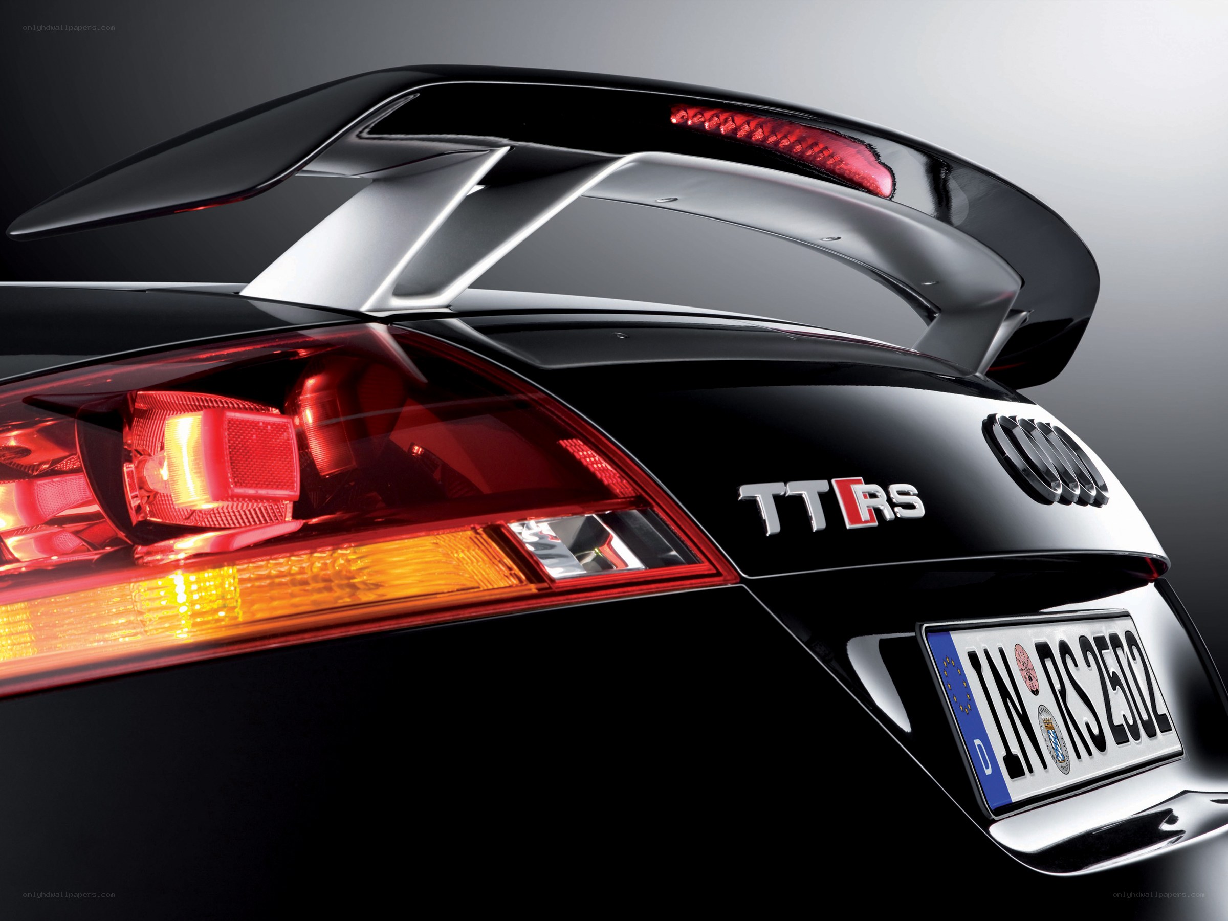 Audi TT RS rear view