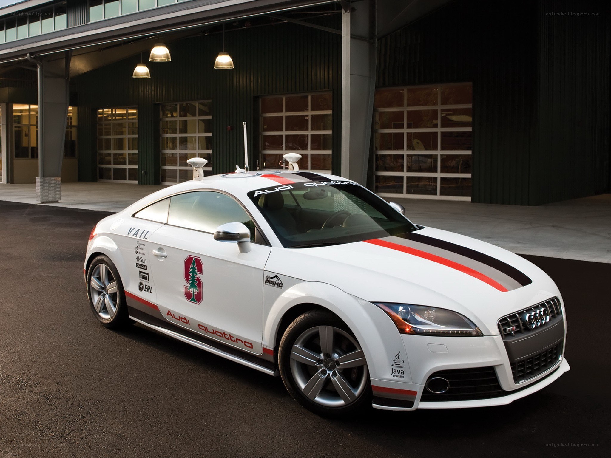 Audi TTS autonomous research car
