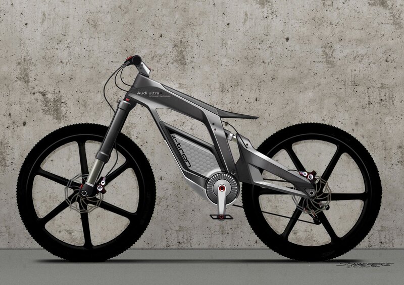 Audi ultra e-tron bicycle