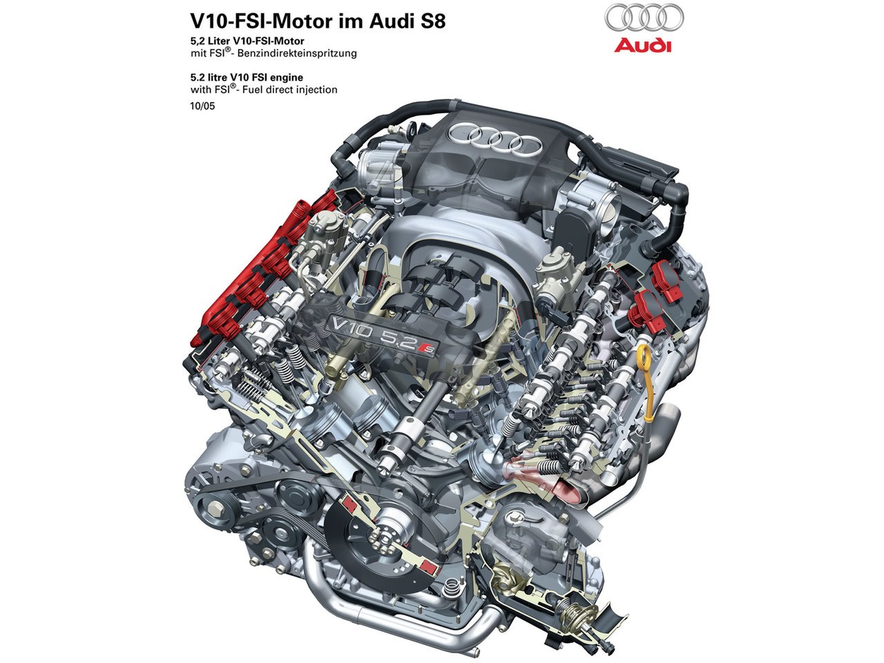 Audi V10 FSI engine