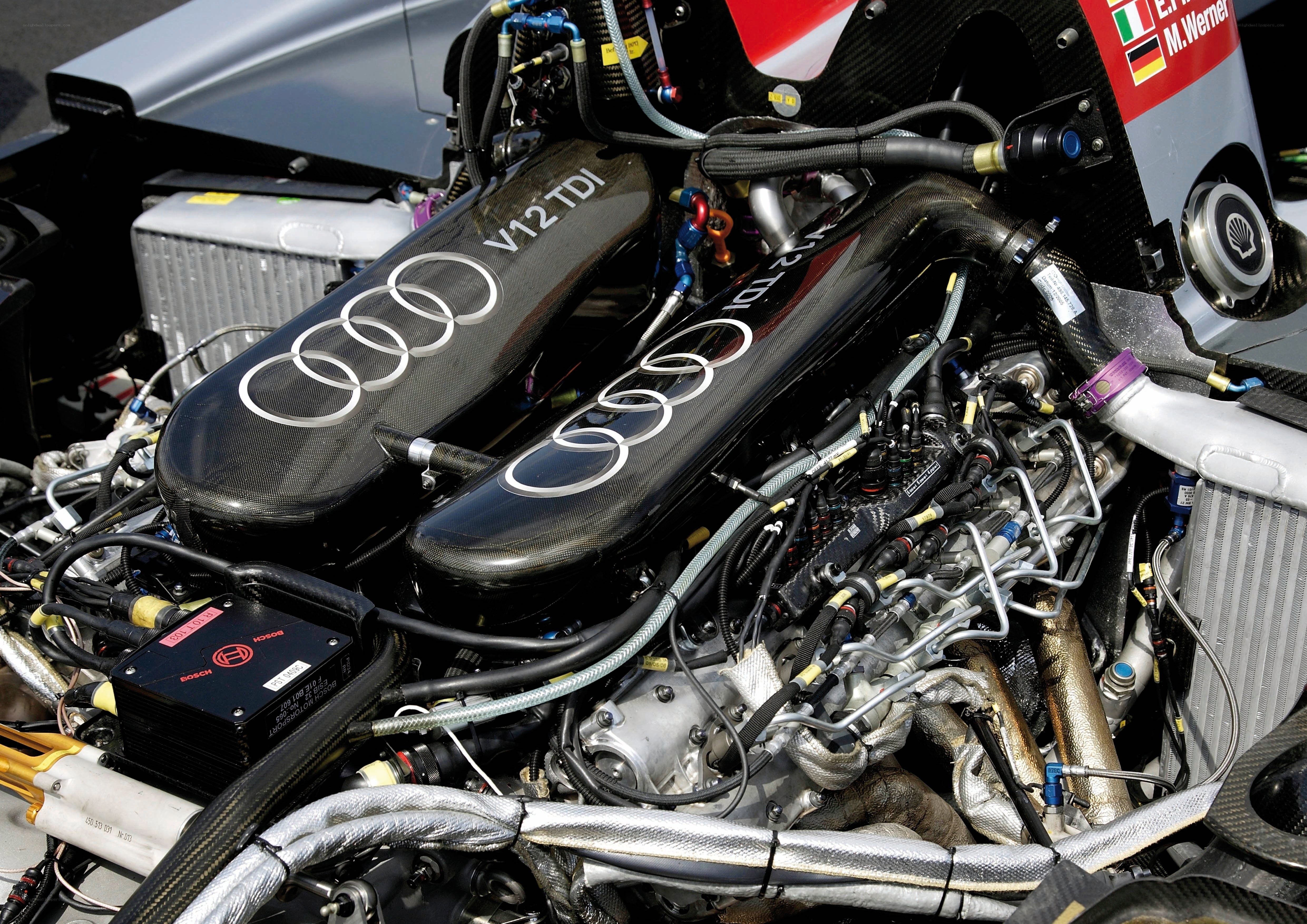 Audi V12 TDI race engine