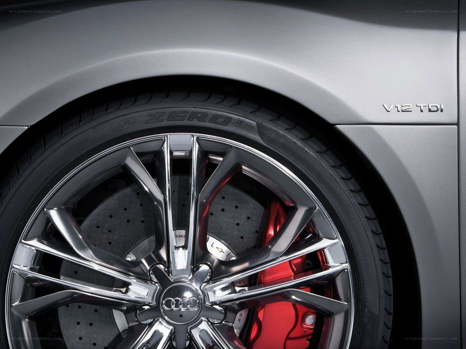 Audi V12 TDI wheel detail