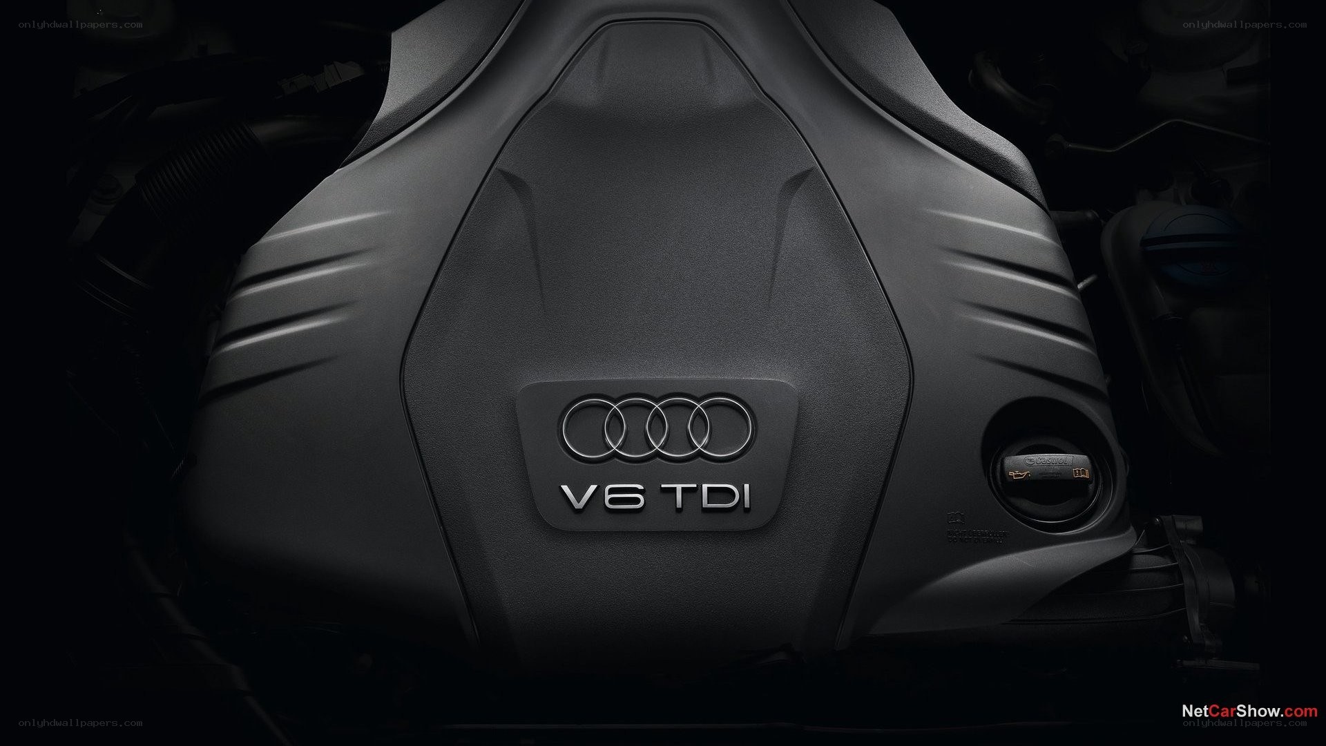 Audi V6 TDI engine cover