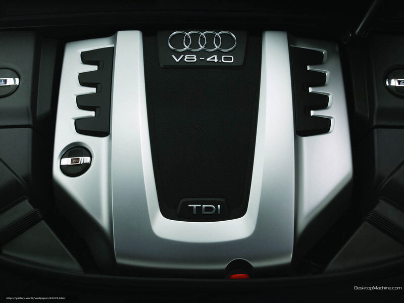 Audi V8-4.0 TDI engine cover