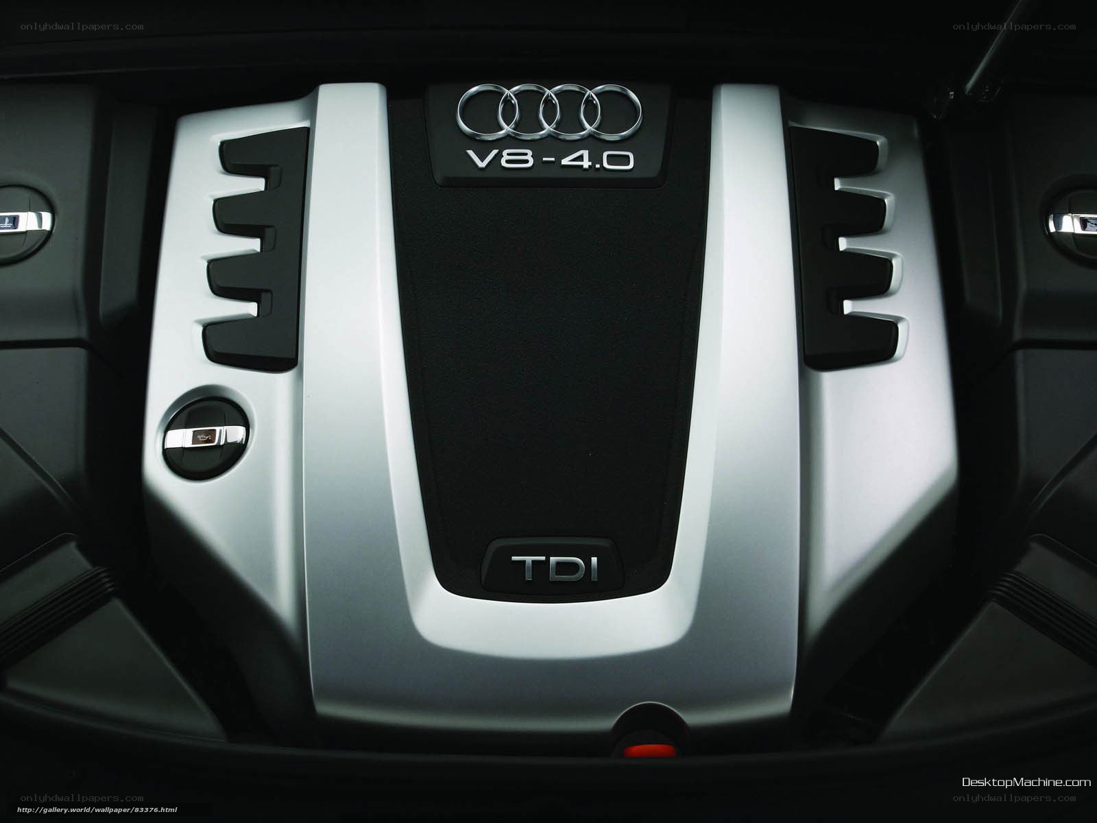 Audi V8-4.0 TDI engine cover