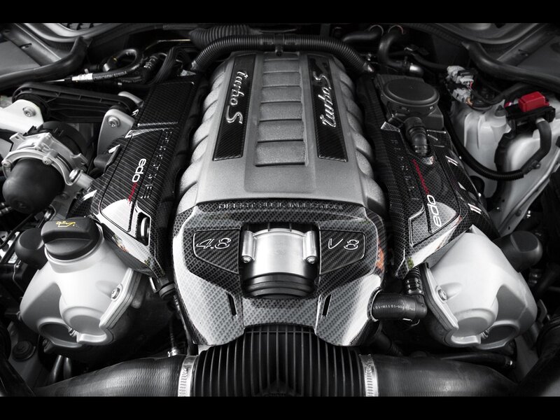 Audi V8 engine bay
