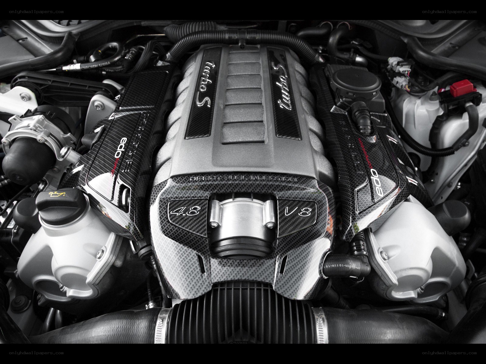 Audi V8 engine bay
