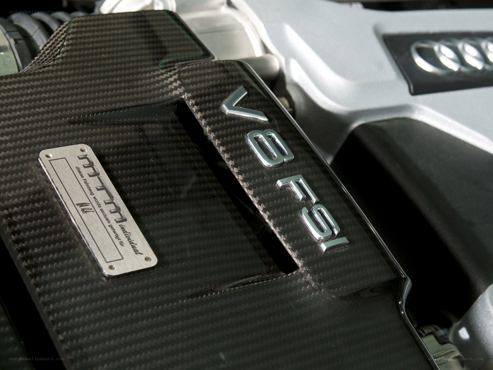Audi V8 engine cover