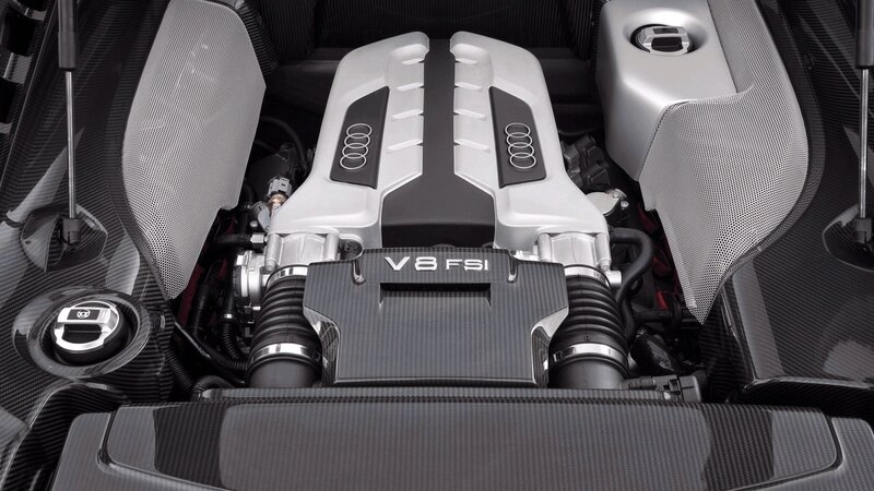 Audi V8 FSI engine