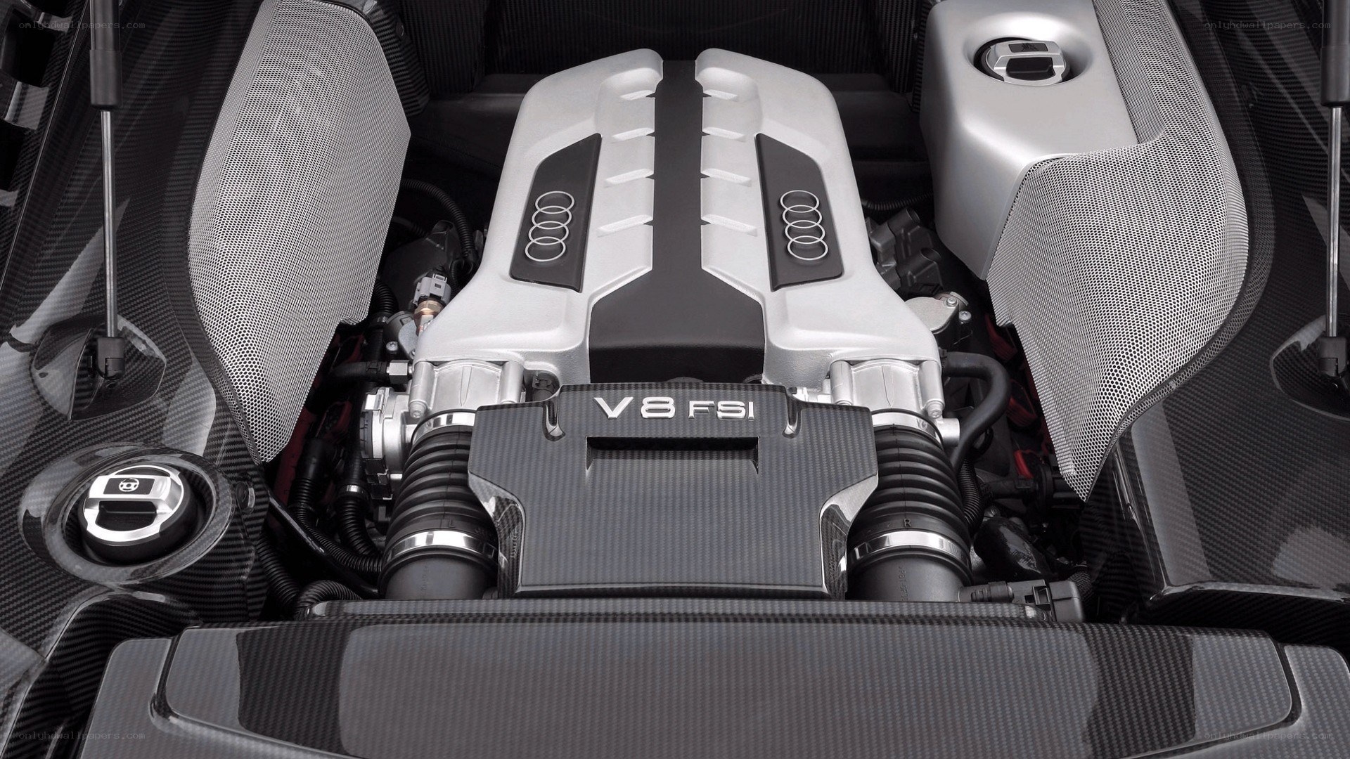 Audi V8 FSI engine