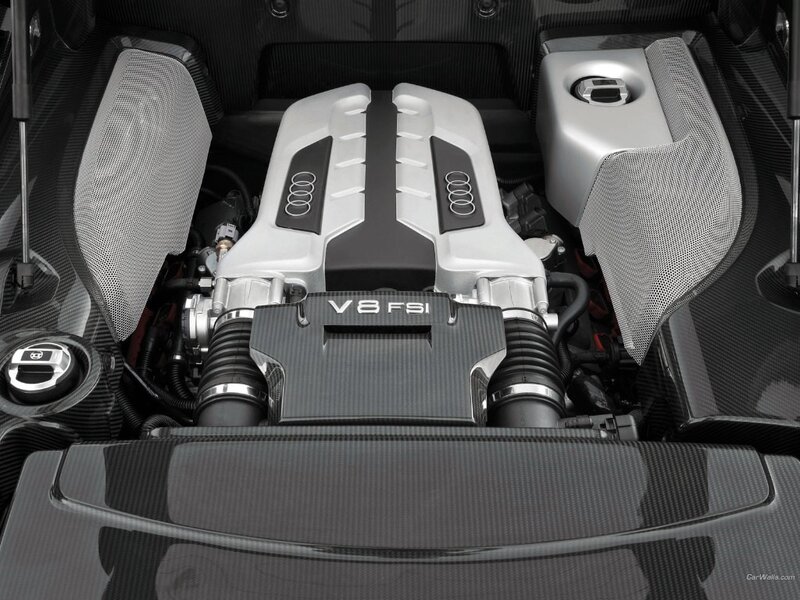 Audi V8 FSI engine