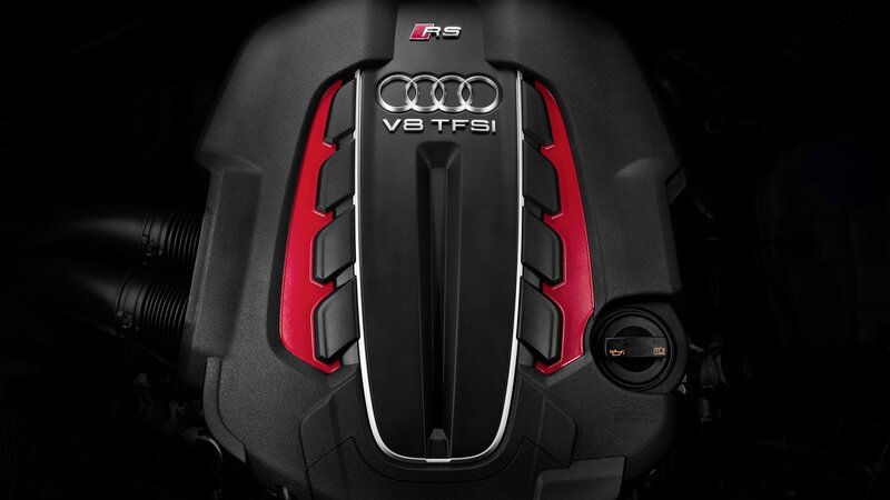 Audi V8 TFSI Engine Cover — Black