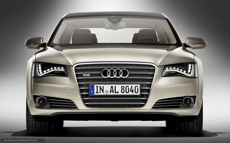 Audi W12 front view