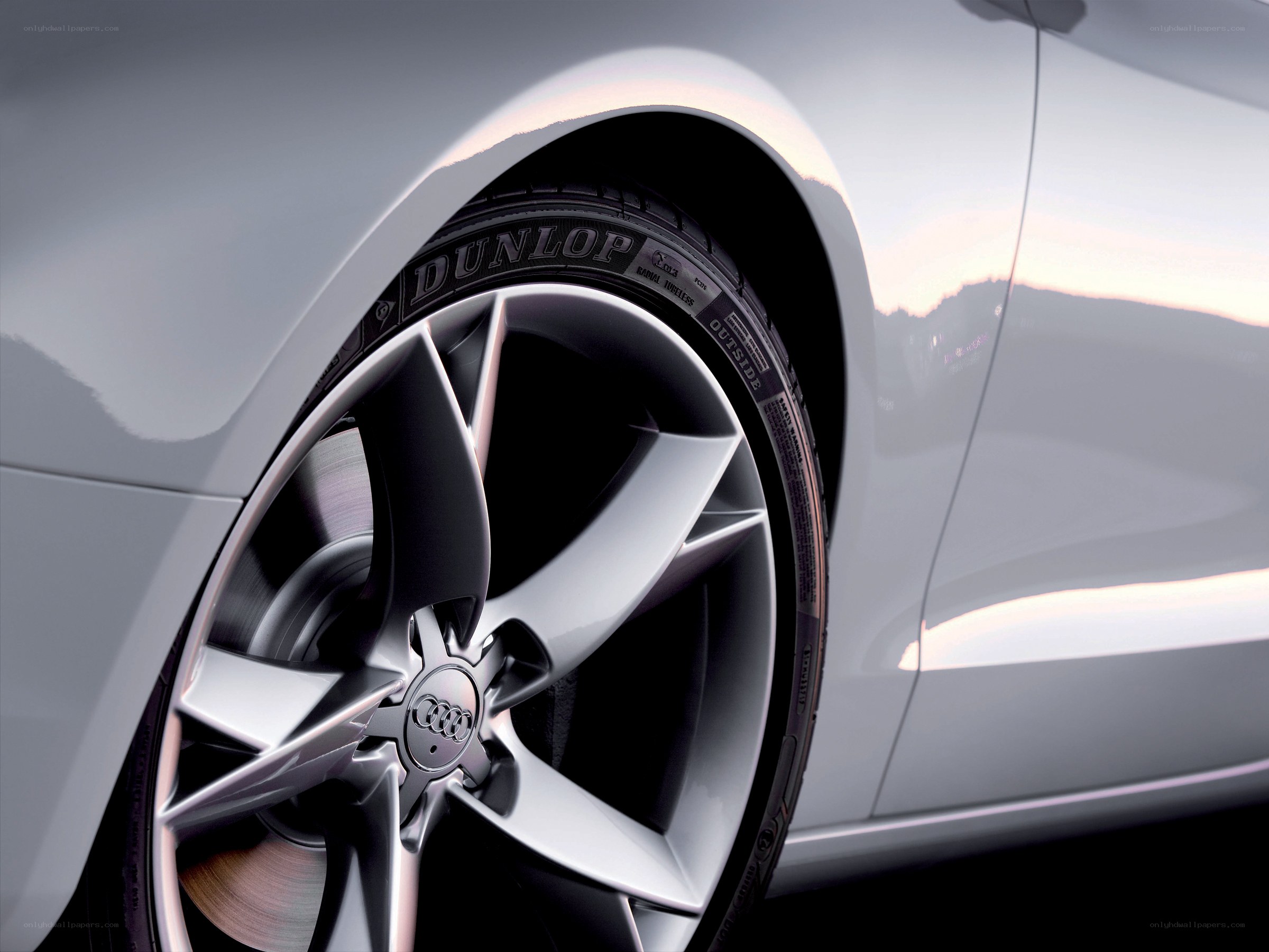 Audi wheel detail