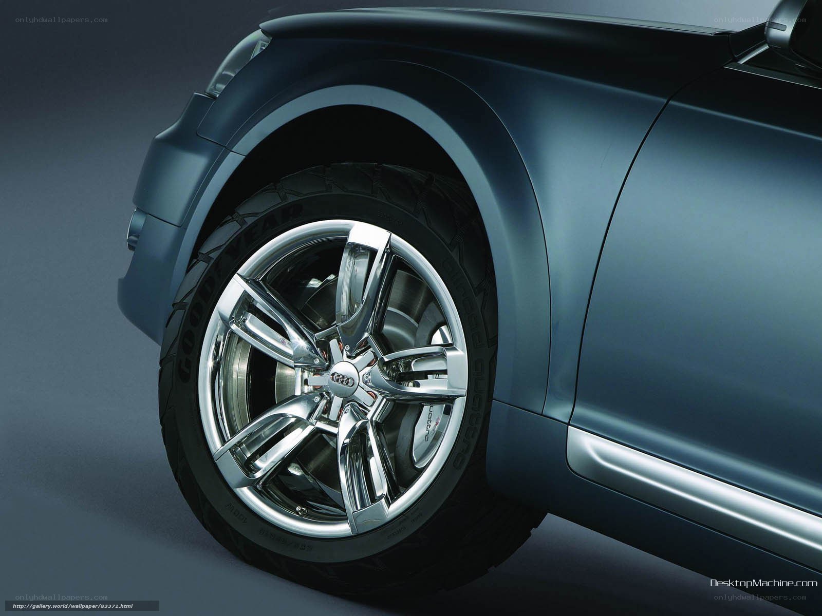 Audi wheel detail