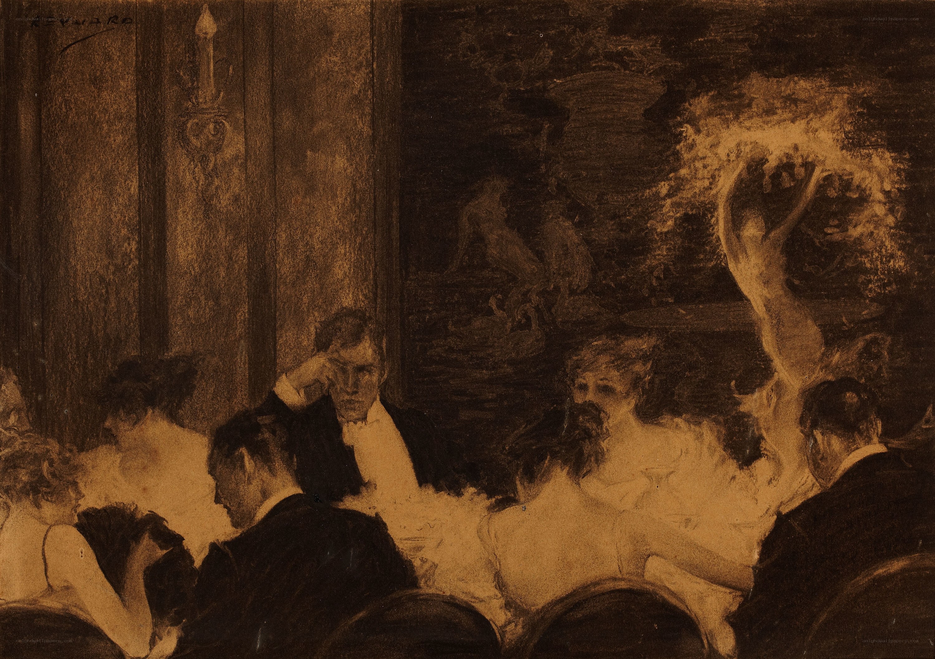 Audience at a performance