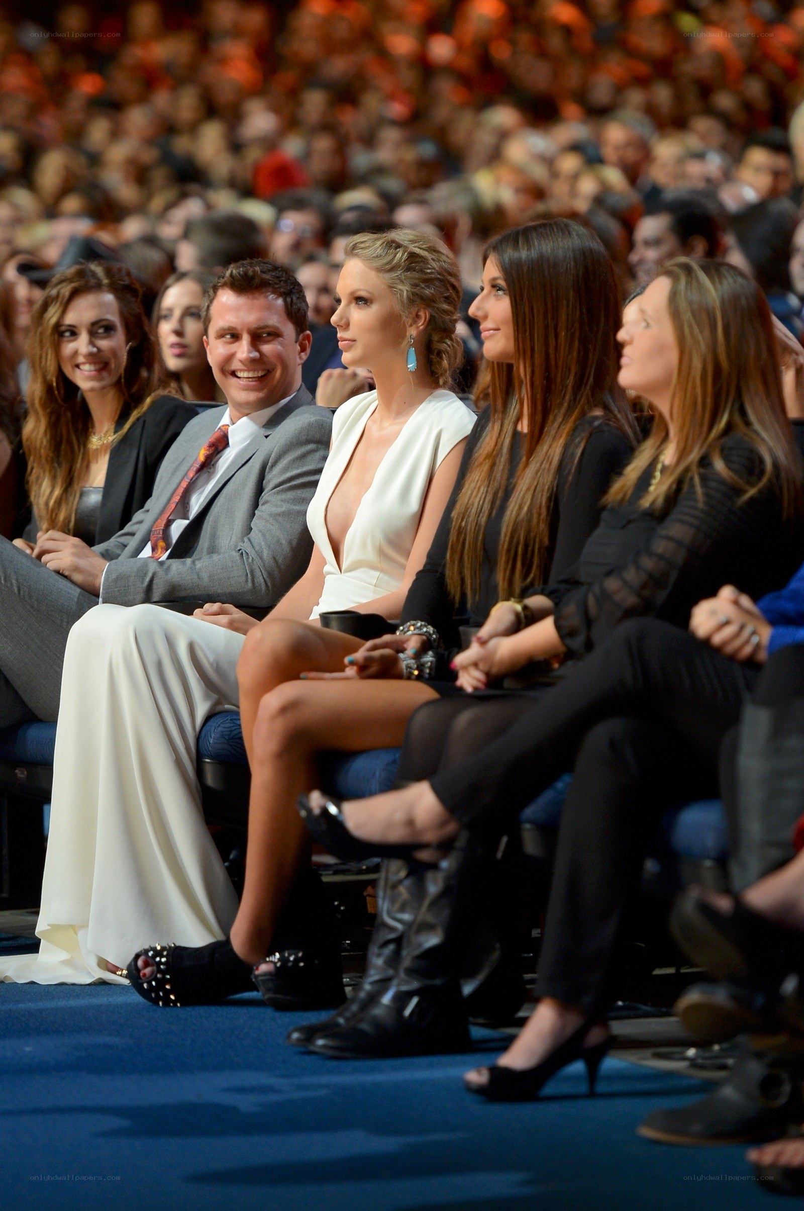 Audience at an awards show
