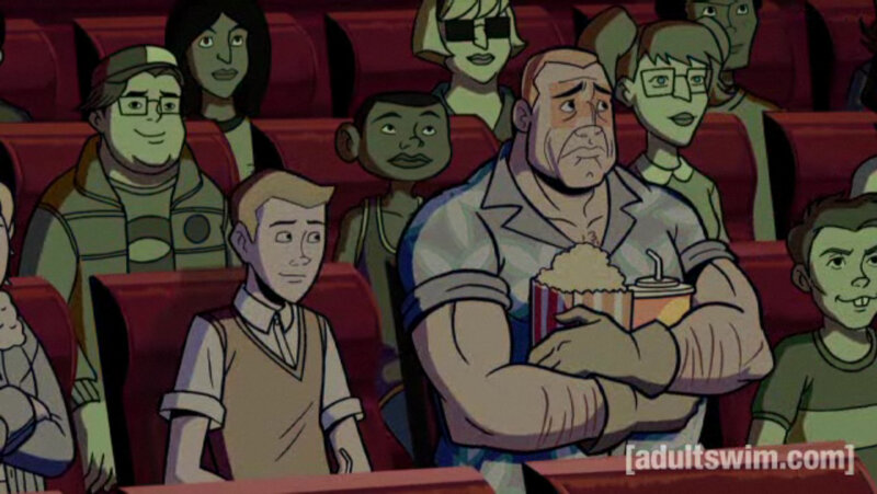 audience in a movie theater