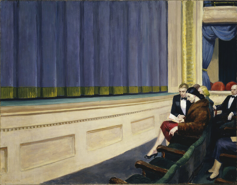 Audience in a theater