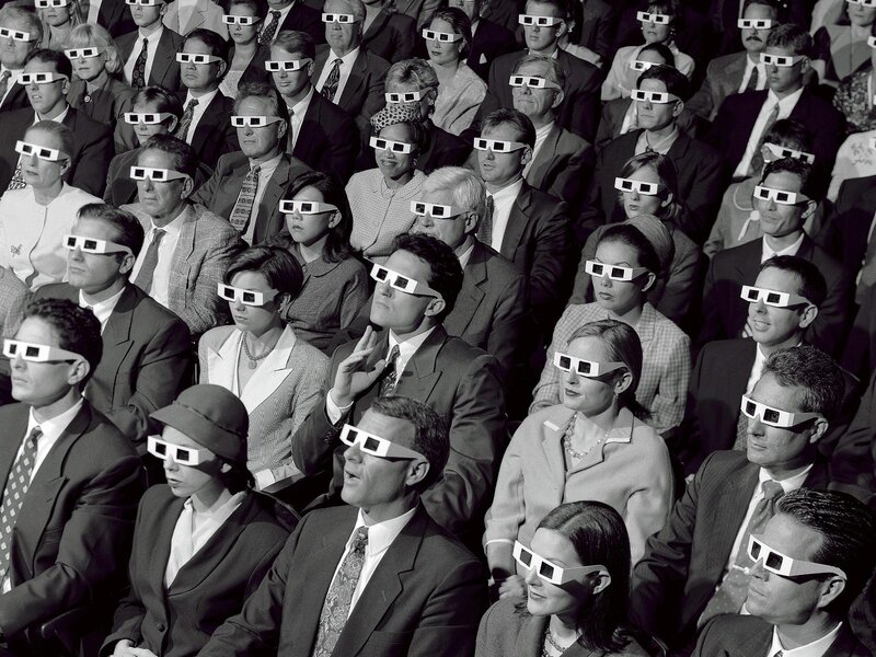 Audience Wearing Glasses