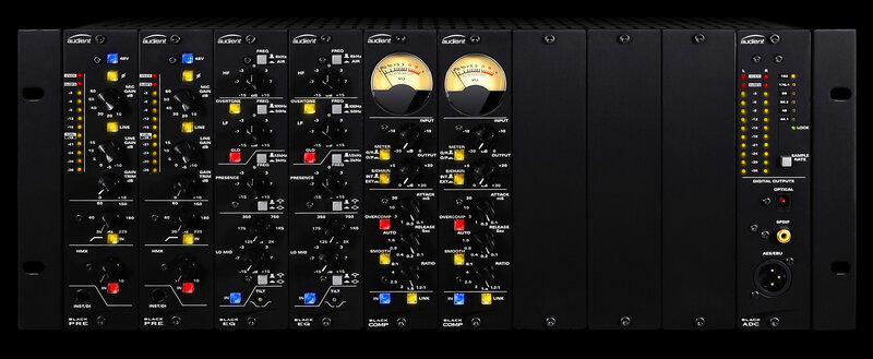 Audient audio interface rack