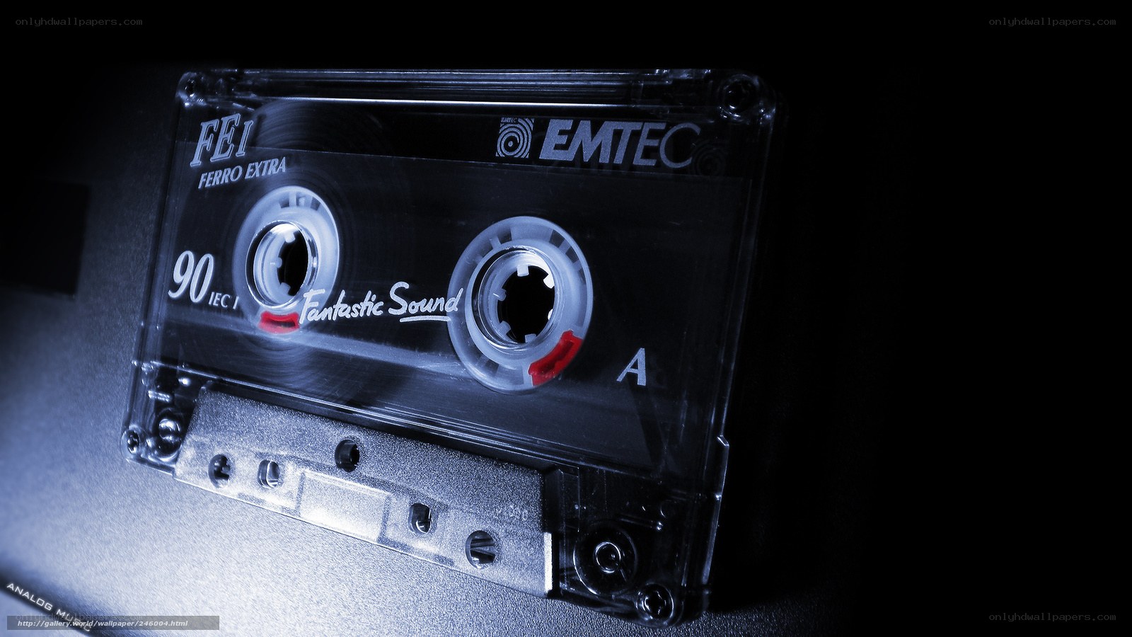 Audio cassette tape