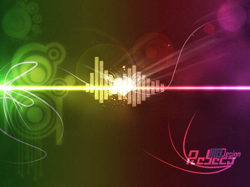Audio Equalizer Bars — Green