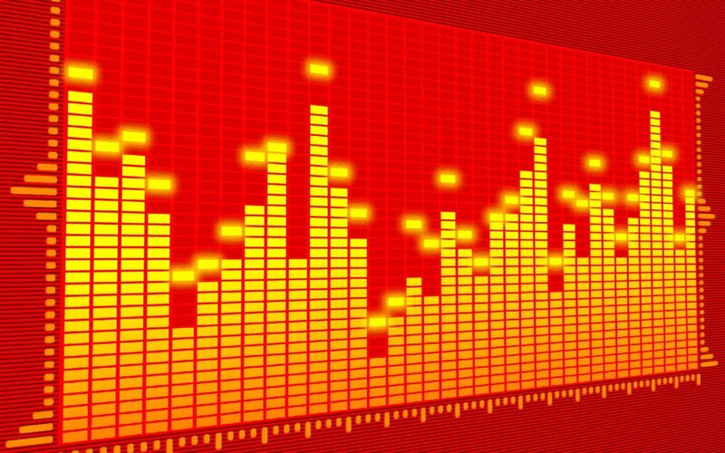 Audio Equalizer Display