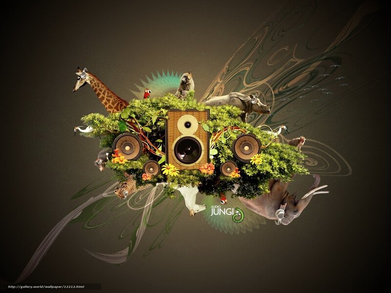 Audio Jungle Collage
