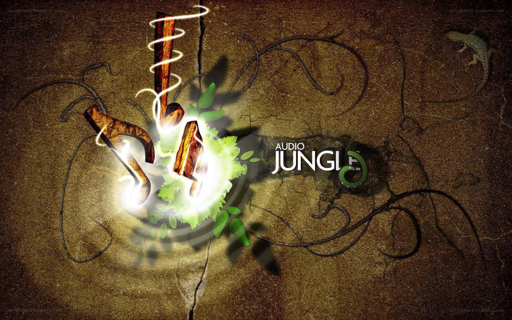 Audio Jungle logo design