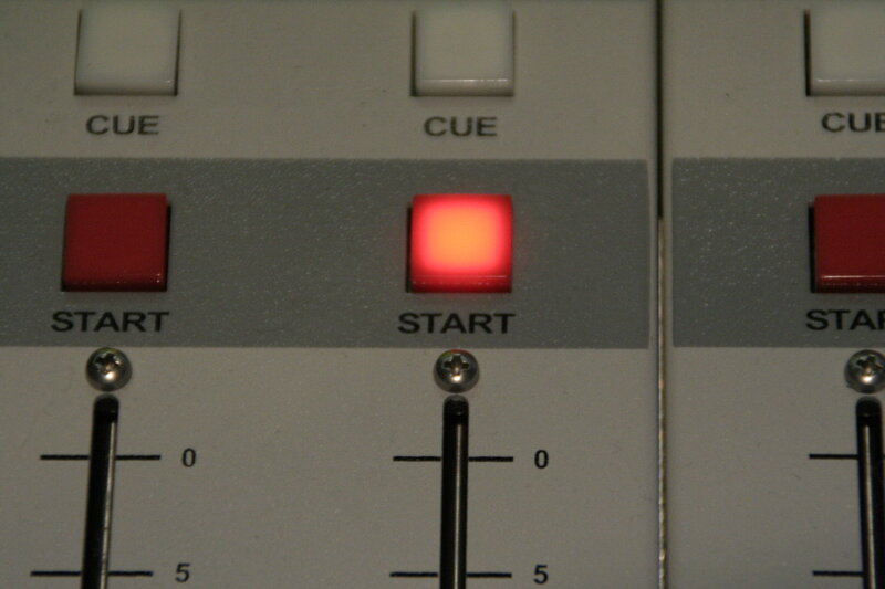 audio mixer control panel
