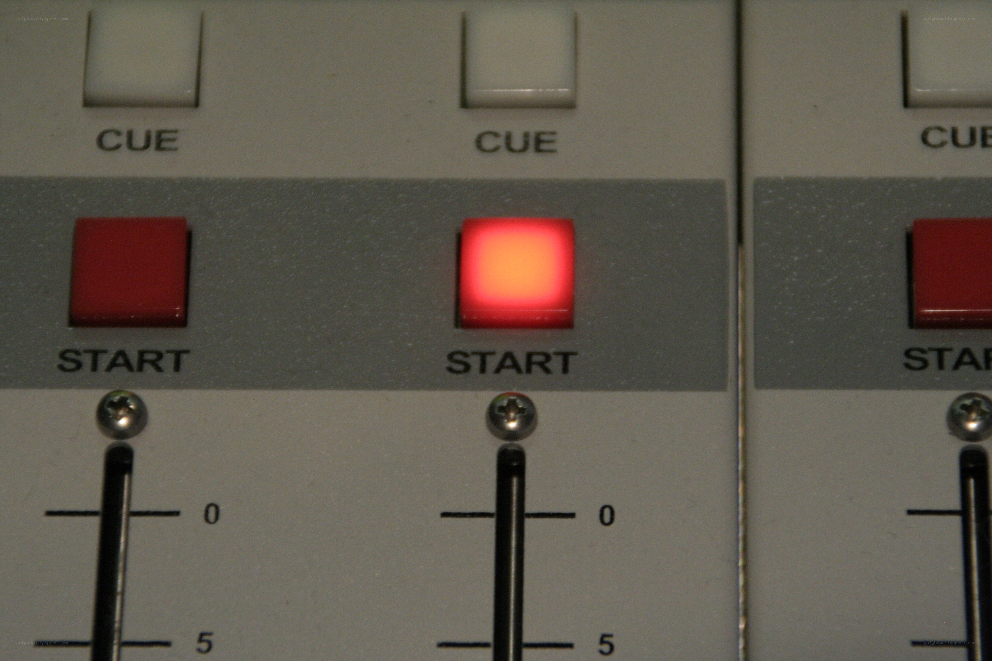 audio mixer control panel