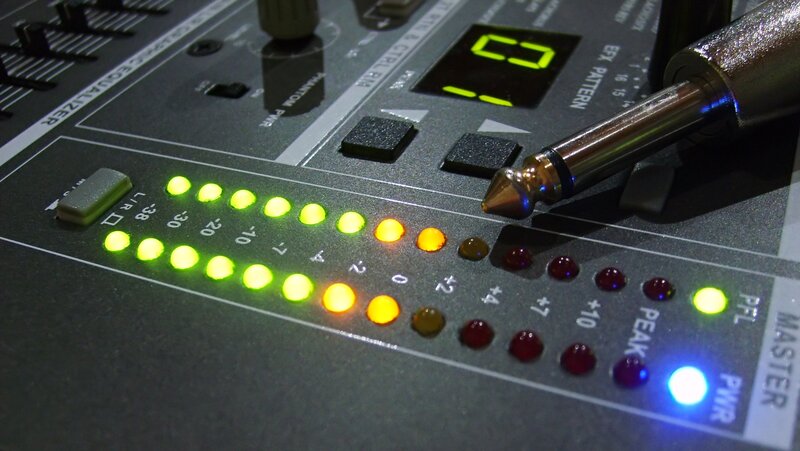 Audio Mixer Panel