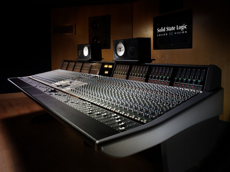 Audio Mixing Console — Black, Professional