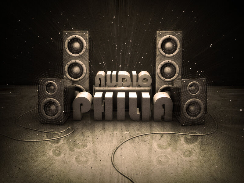 Audio Philia with speakers