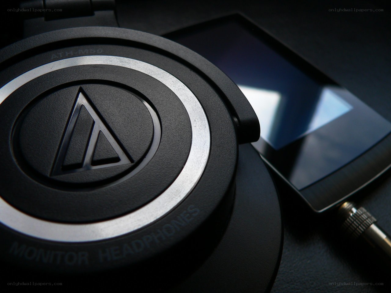 Audio-Technica headphones and device