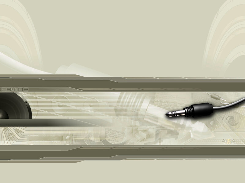 audio technology abstract background