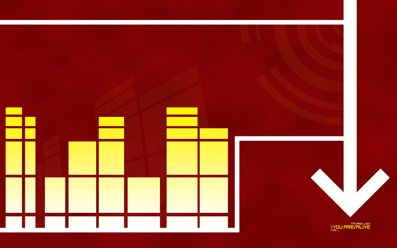 audio visualizer with arrow