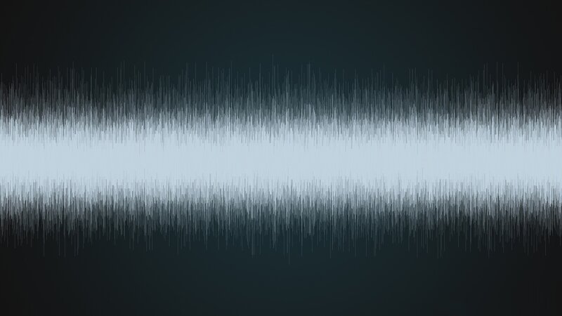audio waveform visualization